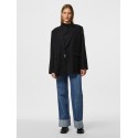 PIECES kamil langærmet loose blazer - Black