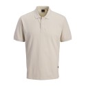 JACK & JONES PLUS Blawestone kortærmet polo - Ancient Scroll SOLID
