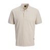 JACK & JONES PLUS Blawestone kortærmet polo - Ancient Scroll SOLID