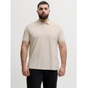 JACK & JONES PLUS Blawestone kortærmet polo - Ancient Scroll SOLID