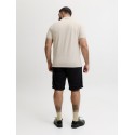 JACK & JONES PLUS Blawestone kortærmet polo - Ancient Scroll SOLID