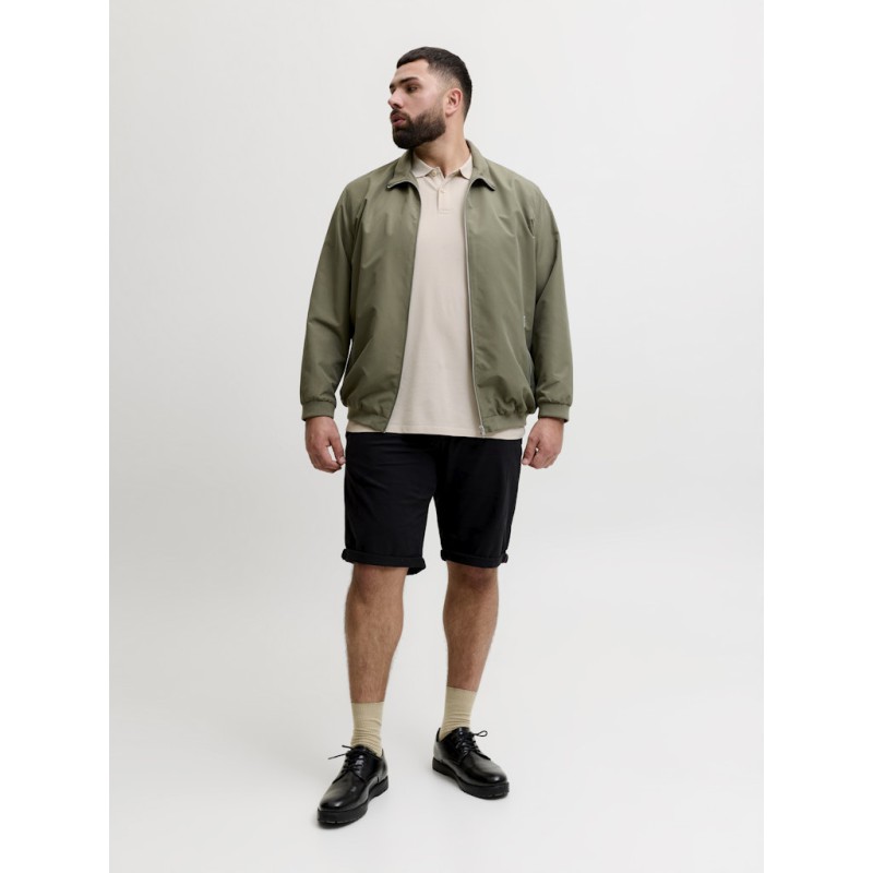 JACK & JONES PLUS Blawestone kortærmet polo - Ancient Scroll SOLID