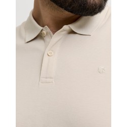 JACK & JONES PLUS Blawestone kortærmet polo - Ancient Scroll SOLID