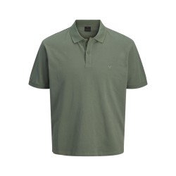 JACK & JONES PLUS Blawestone kortærmet polo - Laurel Wreath SOLID