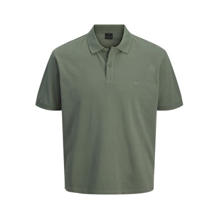 JACK & JONES PLUS Blawestone kortærmet polo - Laurel Wreath SOLID