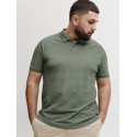 JACK & JONES PLUS Blawestone kortærmet polo - Laurel Wreath SOLID