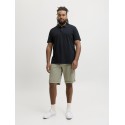JACK & JONES PLUS Blawestone kortærmet polo - Night Sky SOLID