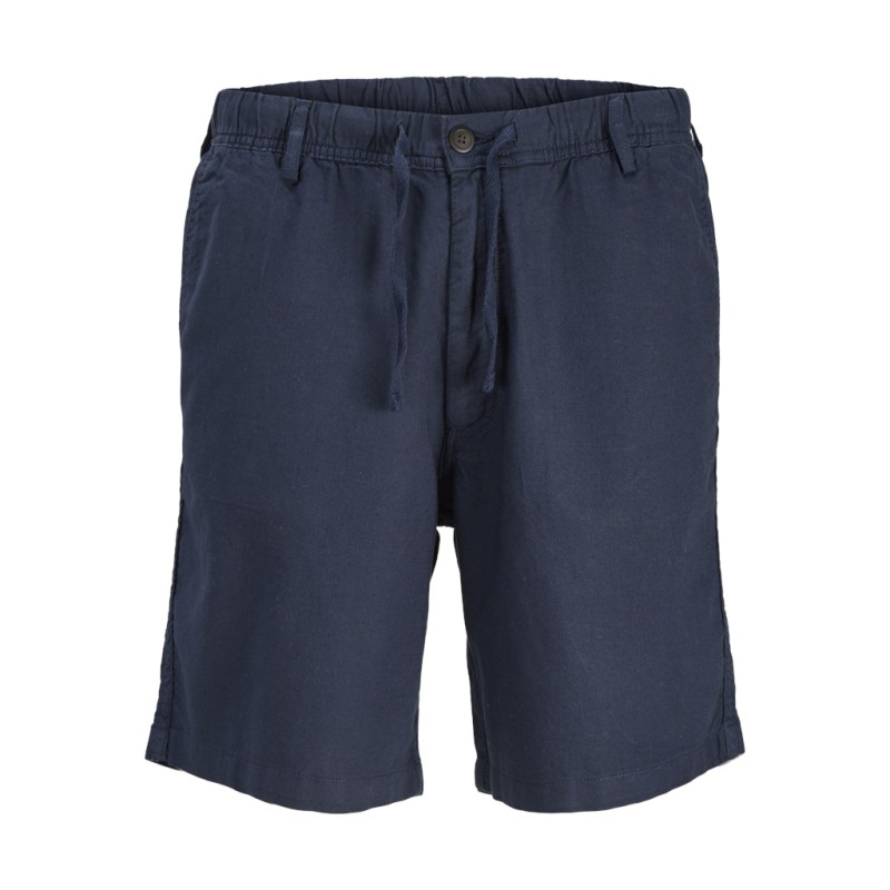 JACK & JONES Jaiden hybrid bondi jog hør shorts - Dark Navy