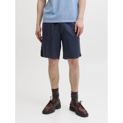 JACK & JONES Jaiden hybrid bondi jog hør shorts - Dark Navy