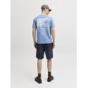 JACK & JONES Jaiden hybrid bondi jog hør shorts - Dark Navy