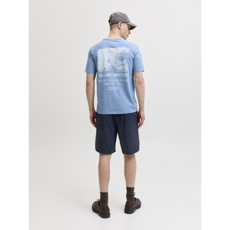 JACK & JONES Jaiden hybrid bondi jog hør shorts - Dark Navy
