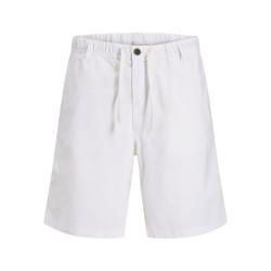 JACK & JONES Jaiden hybrid bondi jog hør shorts - White