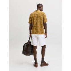 JACK & JONES Jaiden hybrid bondi jog hør shorts - White