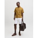 JACK & JONES Jaiden hybrid bondi jog hør shorts - White