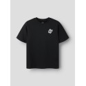 NAME IT KIDS Ridoj kortærmet t-shirt - Black