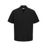 JACK & JONES Global waffle resort kortærmet skjorte - Black