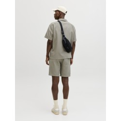 JACK & JONES Jaiden waffle resort shorts - Vetiver