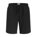 JACK & JONES Jaiden waffle resort shorts - Black