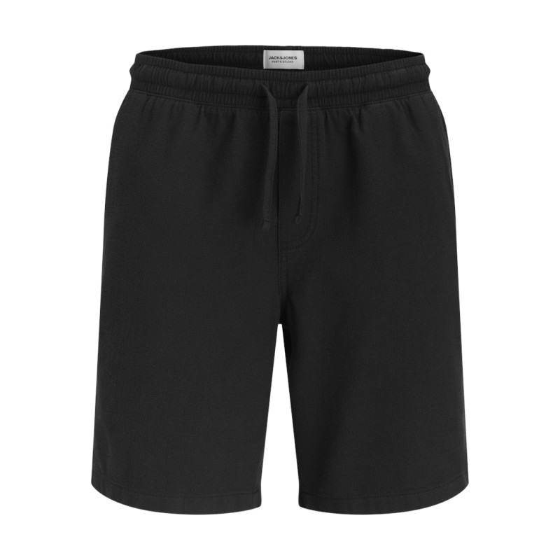 JACK & JONES Jaiden waffle resort shorts - Black