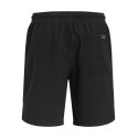 JACK & JONES Jaiden waffle resort shorts - Black