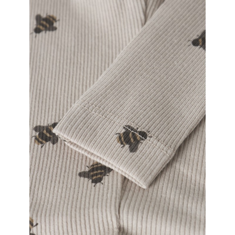 NAME IT Baby Fun kab long john - Chateau Gray