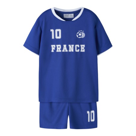 NAME IT MINI Unisex Hi team shorts sæt - Surf the Web France