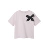NAME IT Kids Hansa Sløjfe S/S Top - Lilac Snow