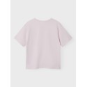 NAME IT Kids Hansa Sløjfe S/S Top - Lilac Snow