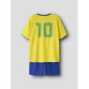 NAME IT KIDS Unisex Hi team shorts sæt - Empire Yellow