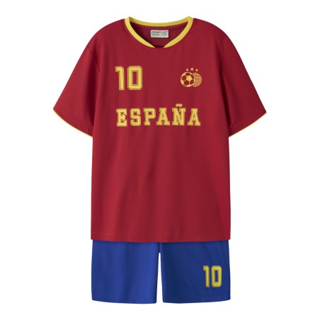 NAME IT KIDS Unisex Hi team shorts sæt - Surf The Web / Spain