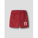 NAME IT MINI Unisex Hi team shorts sæt - True Red