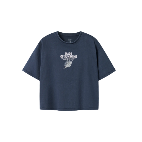 NAME IT Kids Joanni kortærmet realxed top - Navy Blazer