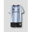 NAME IT MINI Unisex Hi team shorts sæt - Black