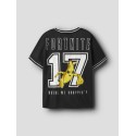 NAME IT Kids Alisher fortnite kortærmet poly t-shirt - Sort