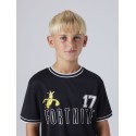 NAME IT Kids Alisher fortnite kortærmet poly t-shirt - Sort