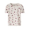 NAME IT Mini Haline kortærmet x-slim top - Peyote Melange