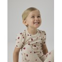 NAME IT Mini Haline kortærmet x-slim top - Peyote Melange
