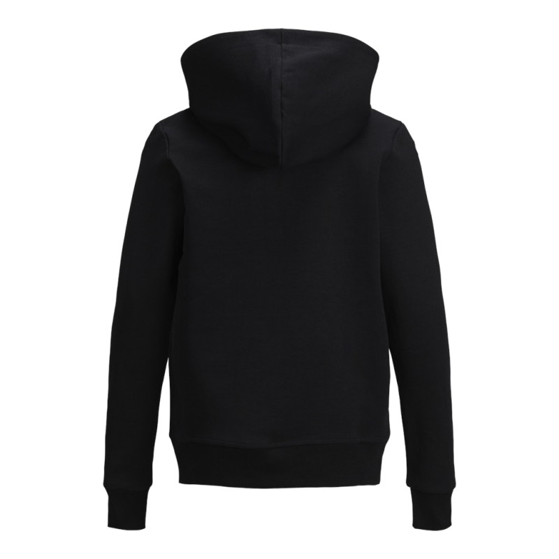 JACK & JONES Junior Zip Hoodie - Sort