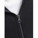 JACK & JONES Junior Zip Hoodie - Sort