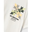 NAME IT Kids Karaffel Kortærmet Loose Fit Top - Jet Steam
