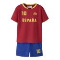 NAME IT MINI Unisex Hi team shorts sæt - Surf the Web / Spain /antal)