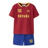NAME IT MINI Unisex Hi team shorts sæt - Surf the Web / Spain /antal)