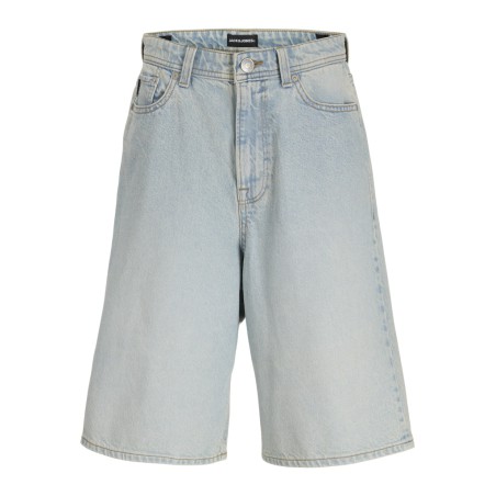 JACK & JONES Junior Ron X-Baggy Denim Shorts - Blue Denim