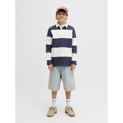 JACK & JONES Junior Ron X-Baggy Denim Shorts - Blue Denim