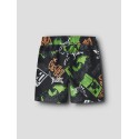 NAME IT Kids Mic Minecraft Badeshorts - Sort