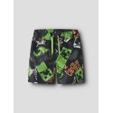 NAME IT Kids Mic Minecraft Badeshorts - Sort
