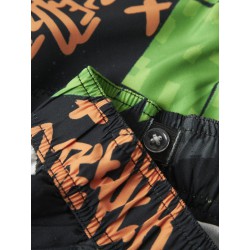 NAME IT Kids Mic Minecraft Badeshorts - Sort