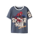 NAME IT MINI Manri spider kortærmet t-shirt - Vintage Indigo