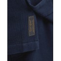 JACK & JONES JUNIOR Global waffle resort kortærmet skjorte - Navy Blazer