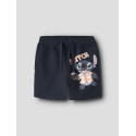 NAME IT MINI Mal stitch long sweat shorts - Navy Blazer